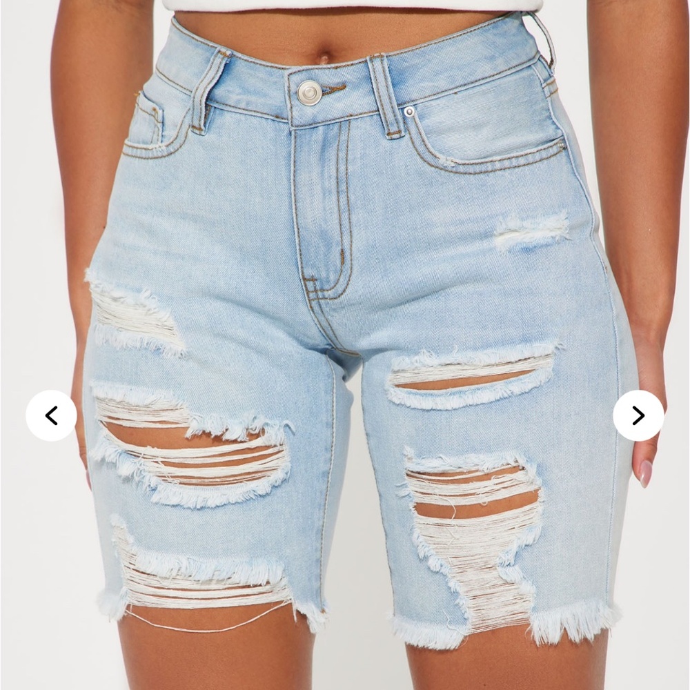 Denim Bermudas